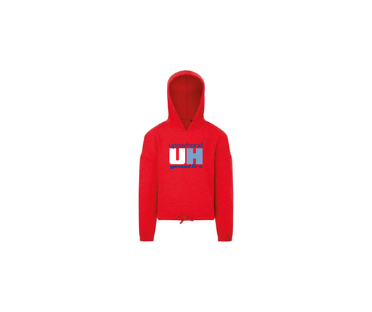 Youth Fire Red Drawstring Hoodie - Youth (Platt)