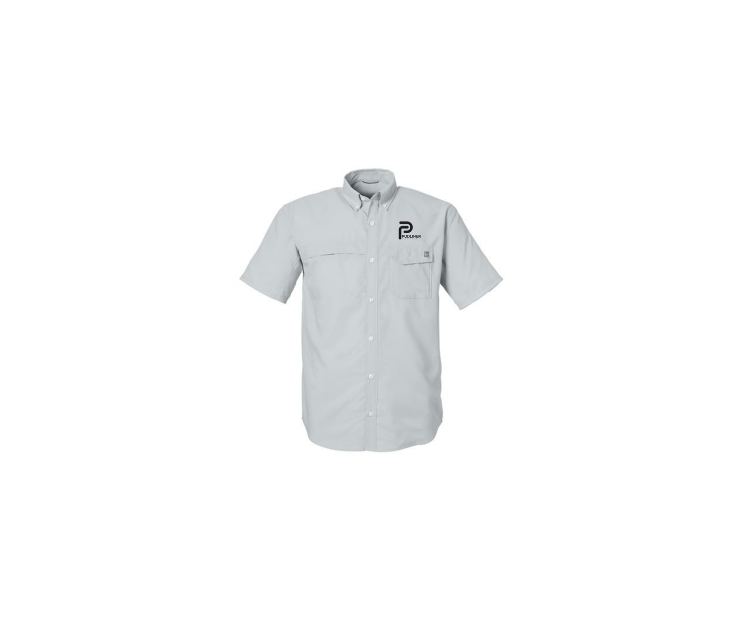HUK Men's Tide Point Short Sleeve Shirt - Adult (Pudliner)