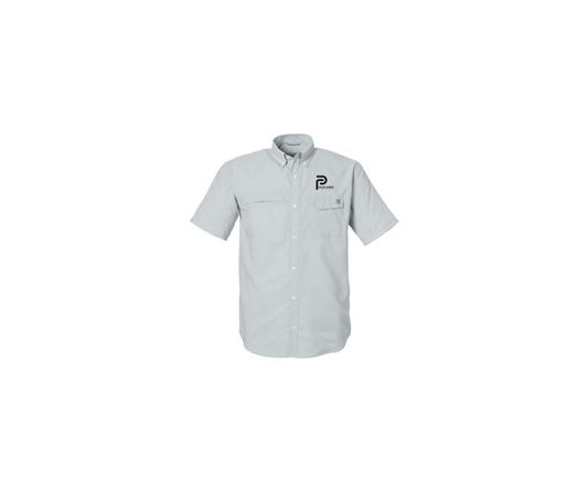 HUK Men's Tide Point Short Sleeve Shirt - Adult (Pudliner)