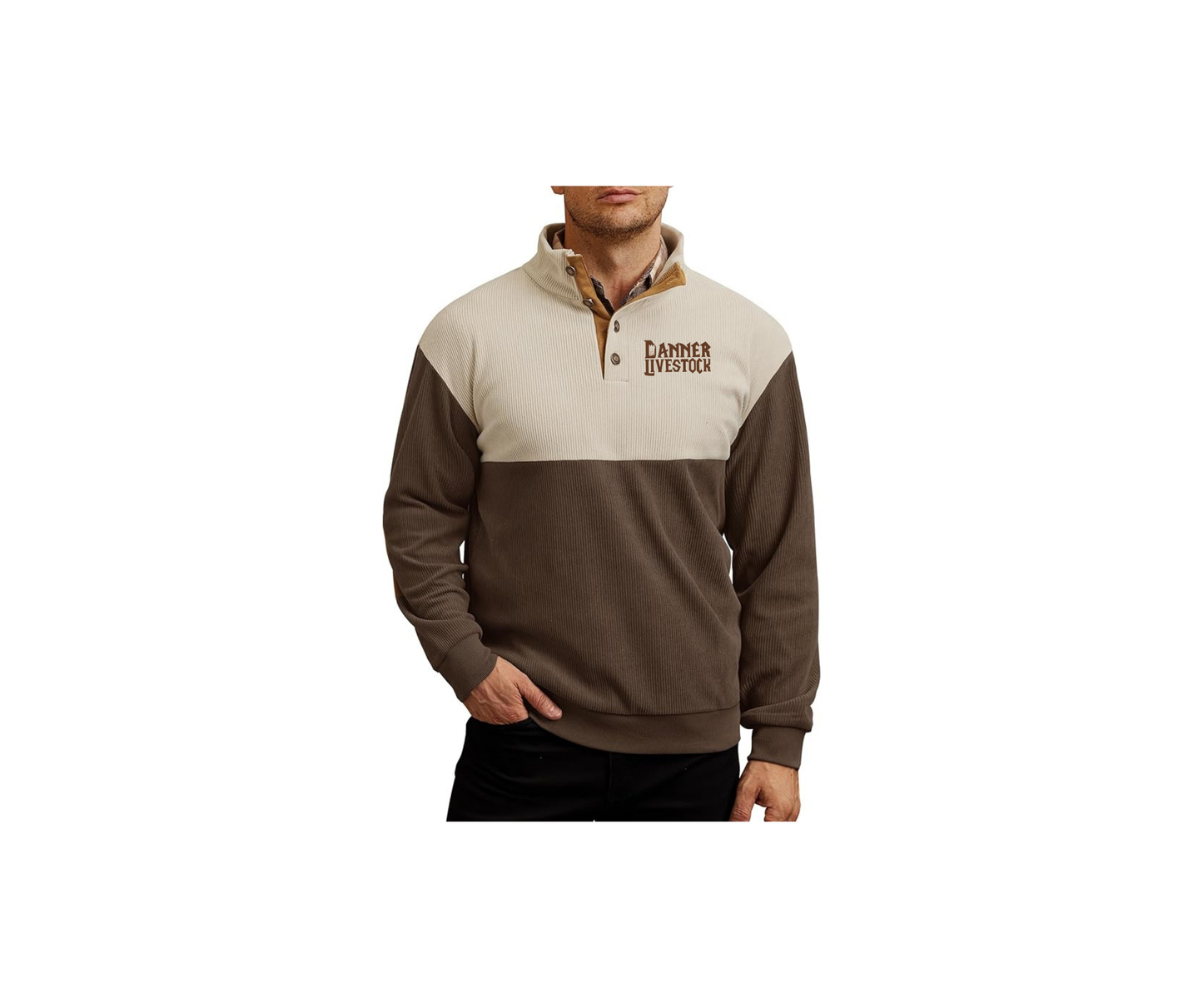 Corduroy Fleece-Lined Sweatshirt- Adult (Danner)