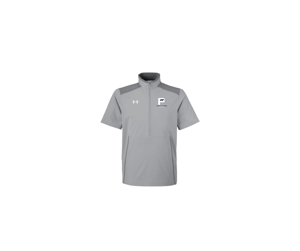 Short Sleeve Half-Zip - Adult (Purple Power)