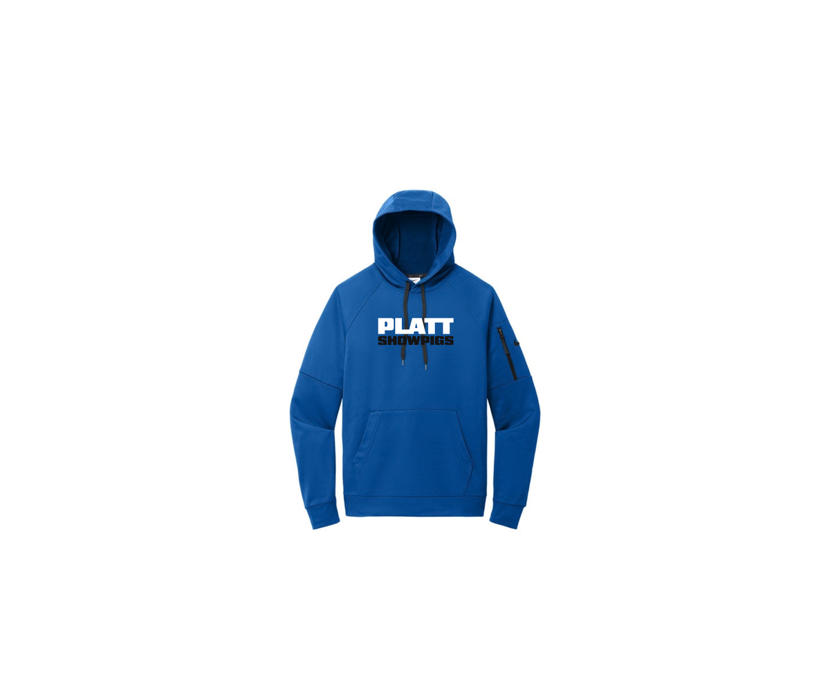 Nike Therma-FIT Pocket Pullover Fleece Hoodie - Adult (Platt)