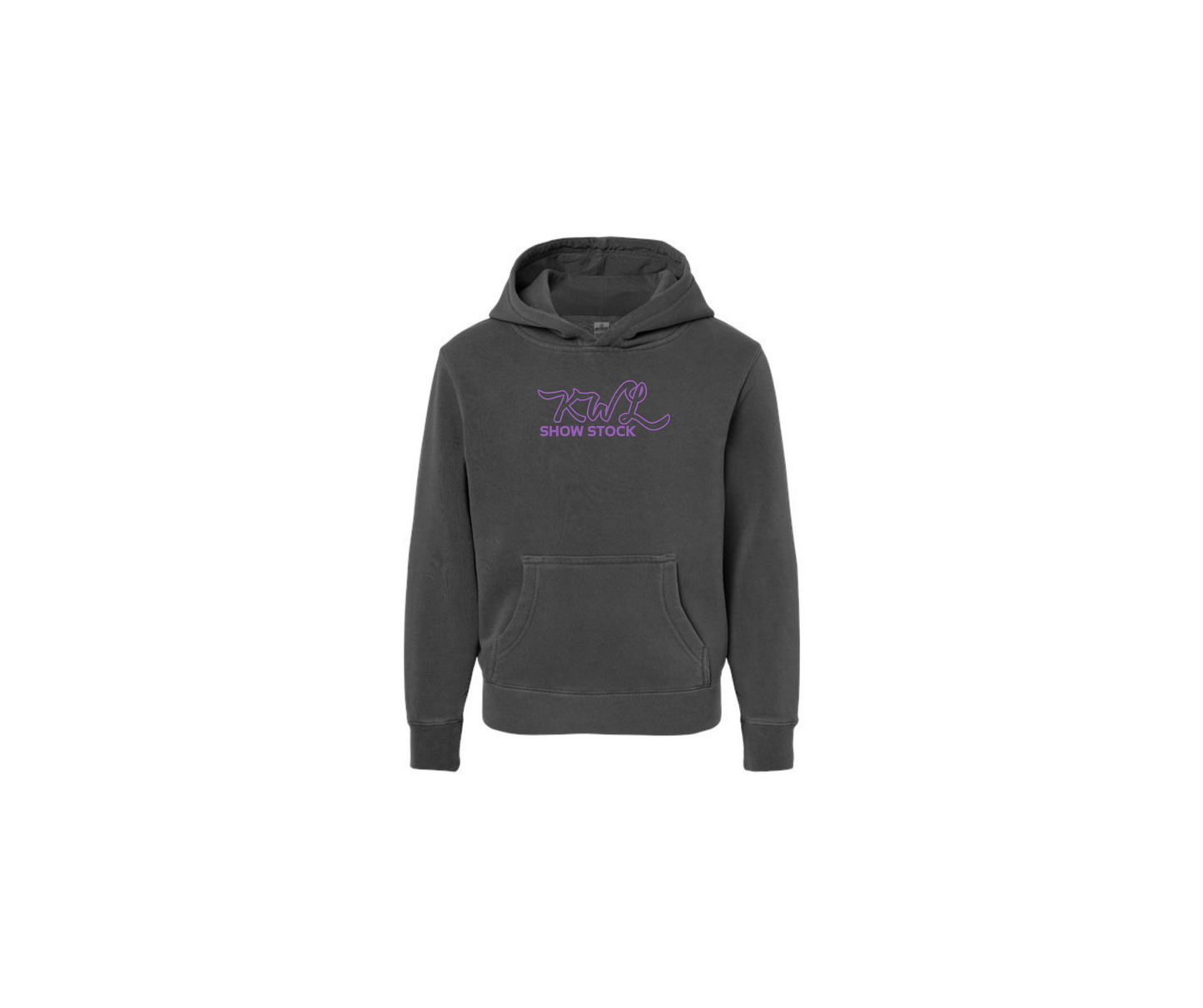 Pigment Black Youth Midweight Hoodie - Youth (KWL)