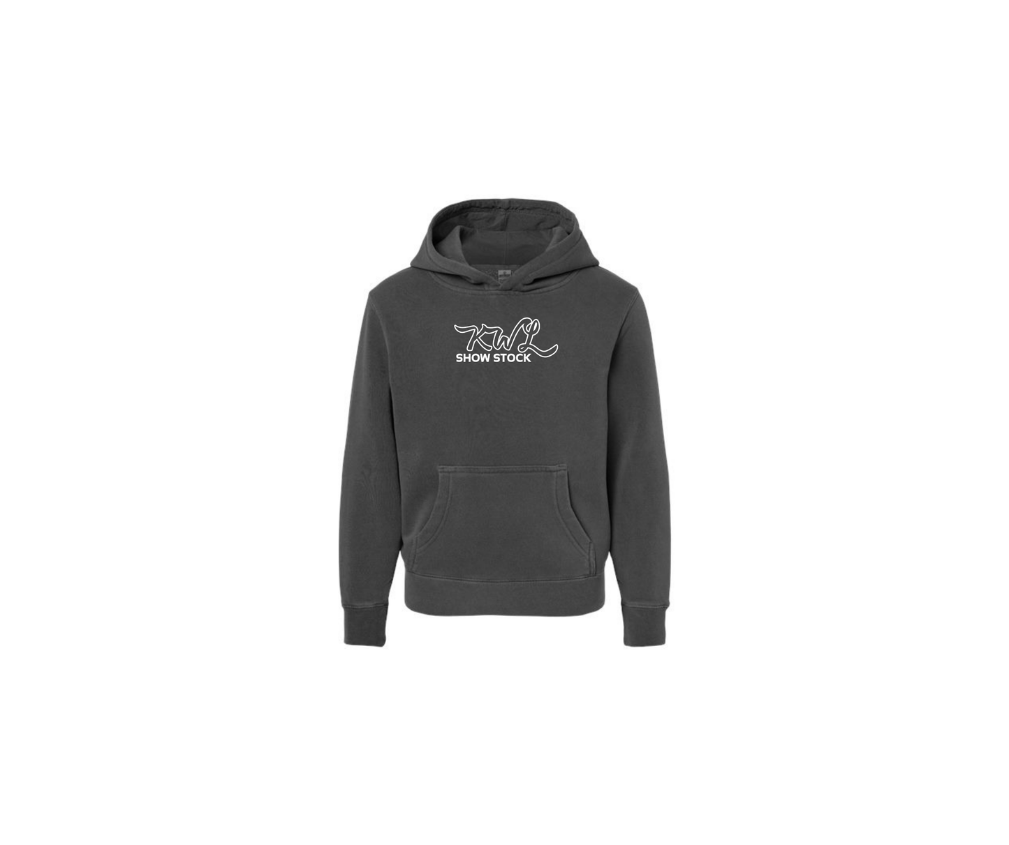 Pigment Black Youth Midweight Hoodie - Youth (KWL)