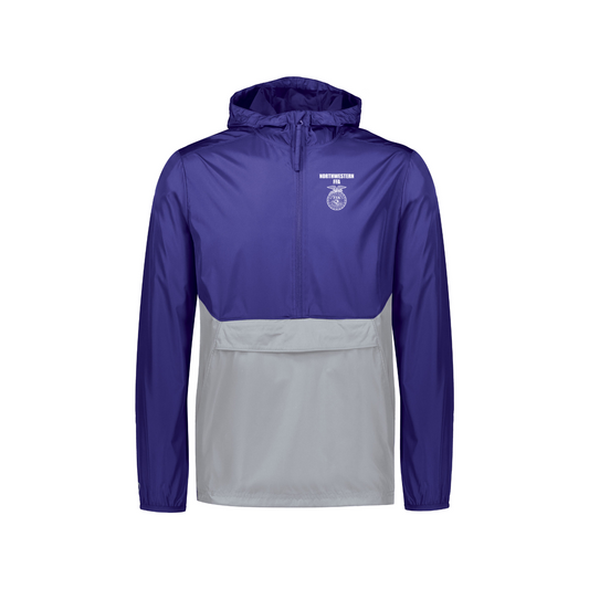 Holloway Colorblock Windbreaker - Adult (Northwestern)