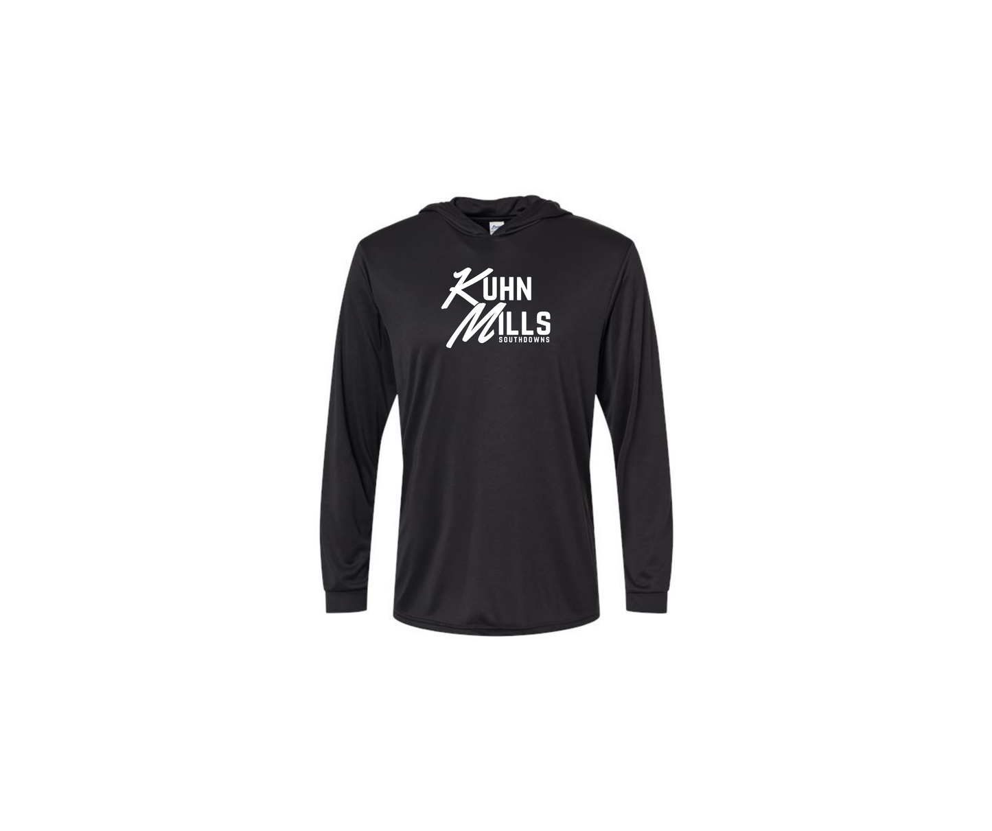 Performance Hooded Long Sleeve T-Shirt - Adult & Youth (Kuhn Mills)
