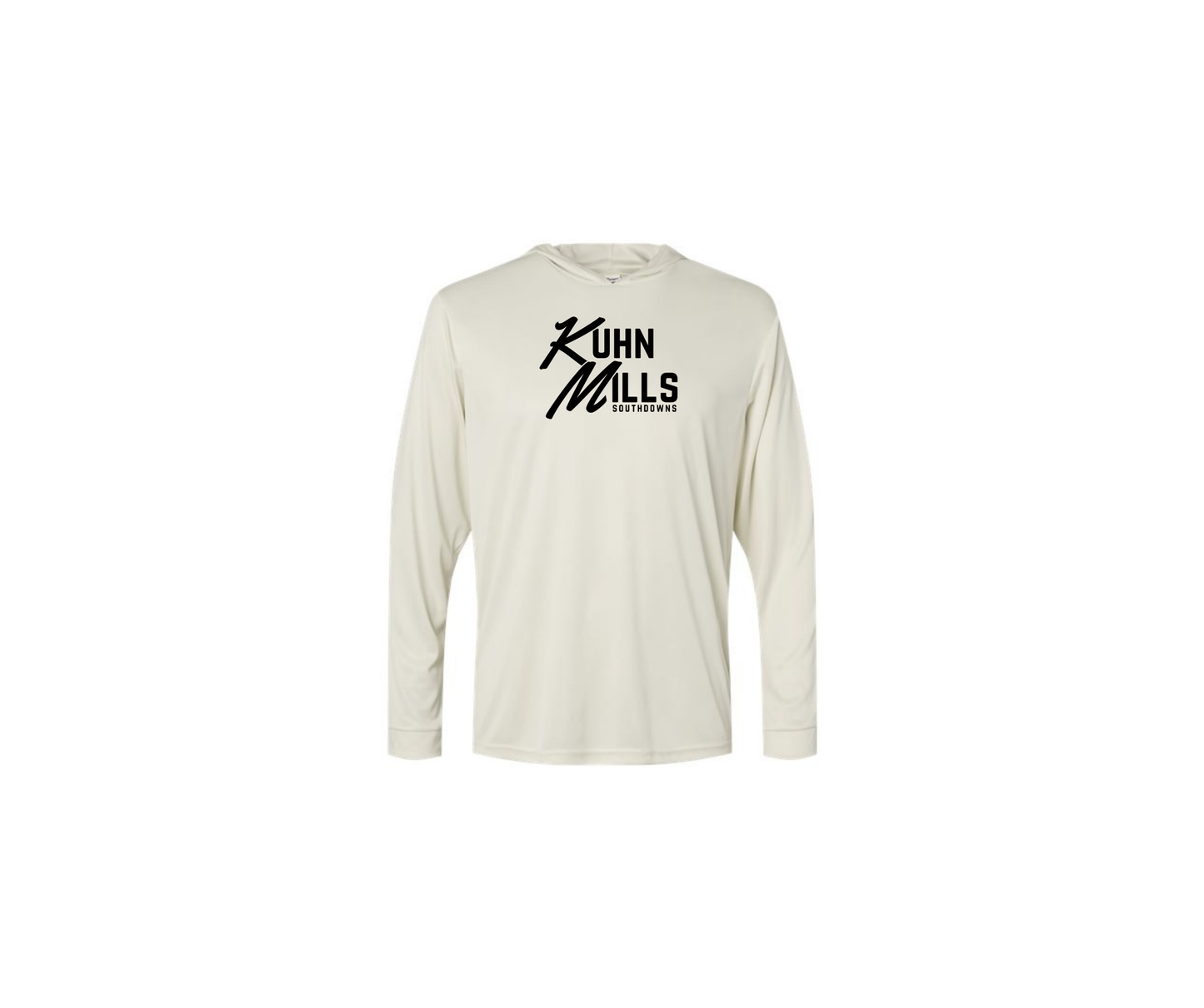Performance Hooded Long Sleeve T-Shirt - Adult & Youth (Kuhn Mills)