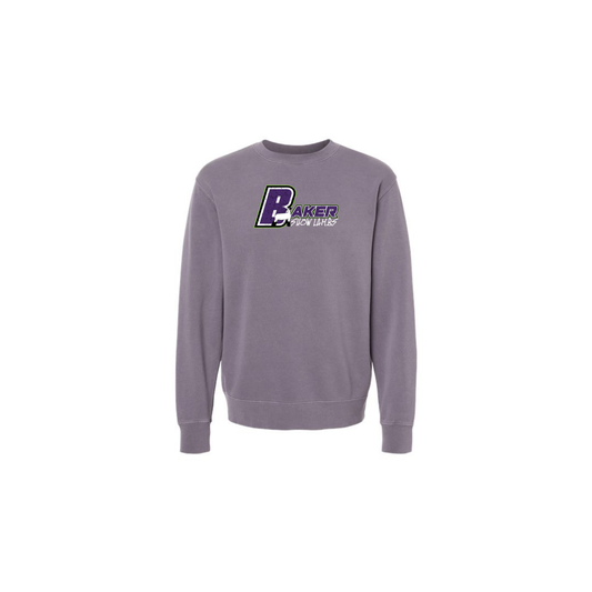 Pigment Plum Crewneck Sweatshirt - Adult & Youth (Baker)