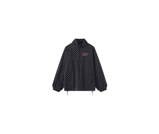 Ladies Polka Dot Half-Zip Jacket - Ladies (KWL)