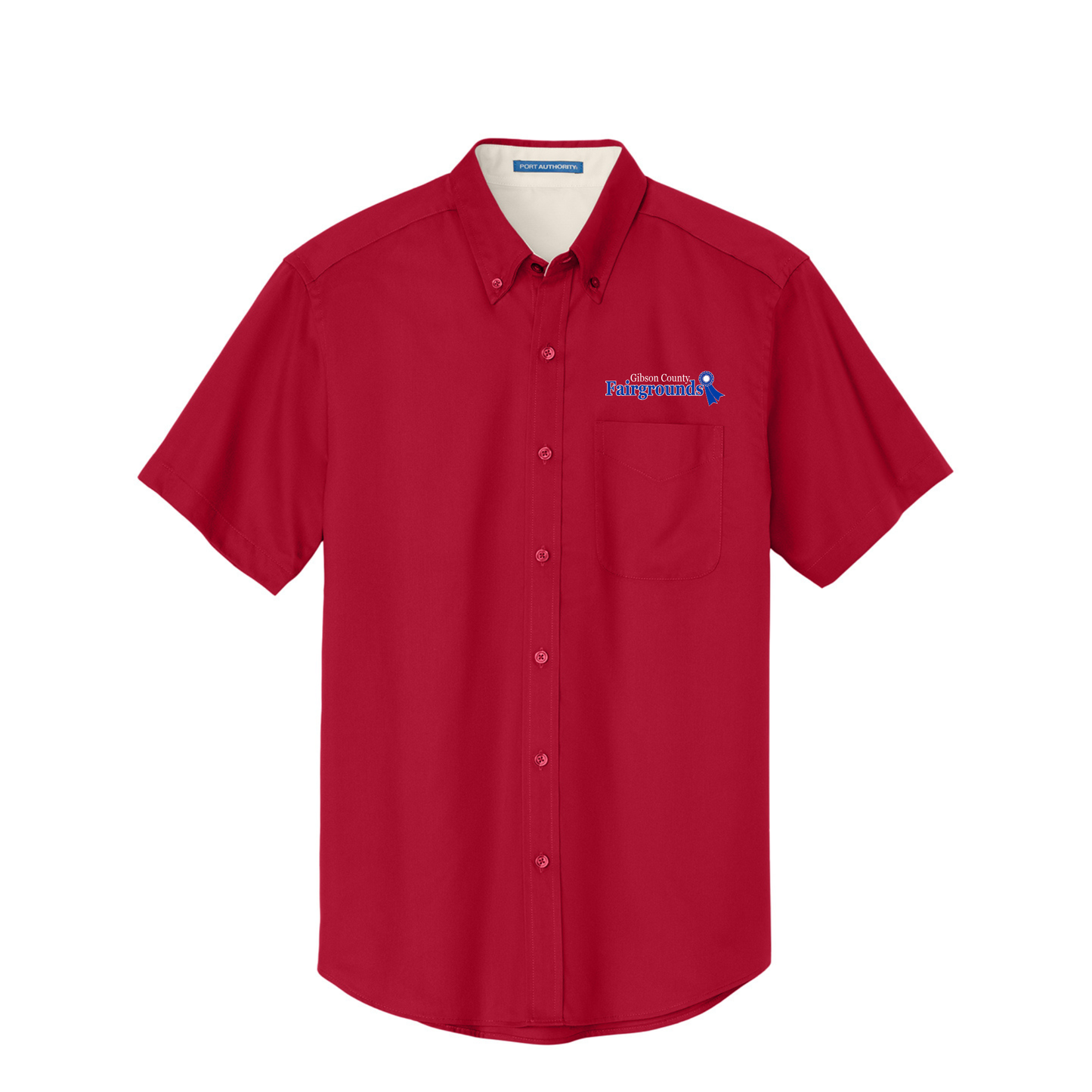 Short Sleeve Button Up {Gibson Co Fair}