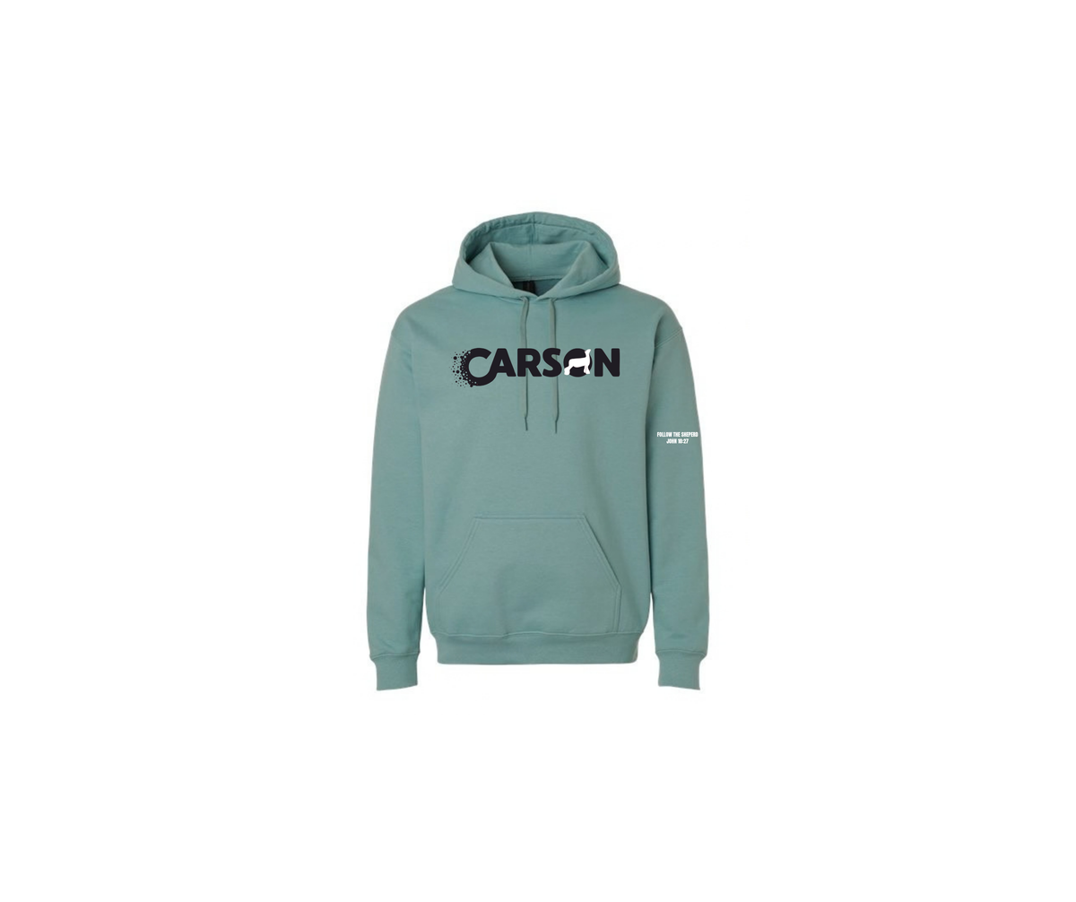 Aquatic Softstyle Midweight Hooded Sweatshirt - Adult (Carson)