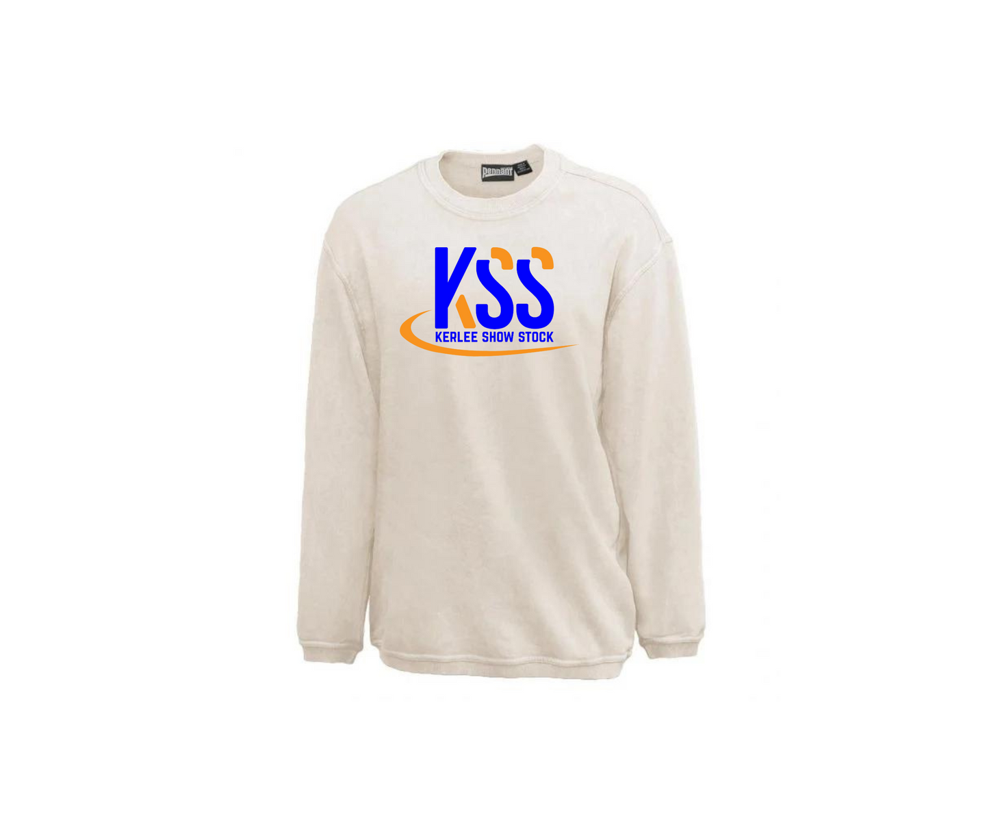 Natural Sandwash Crewneck Sweatshirt - Adult (KSS)