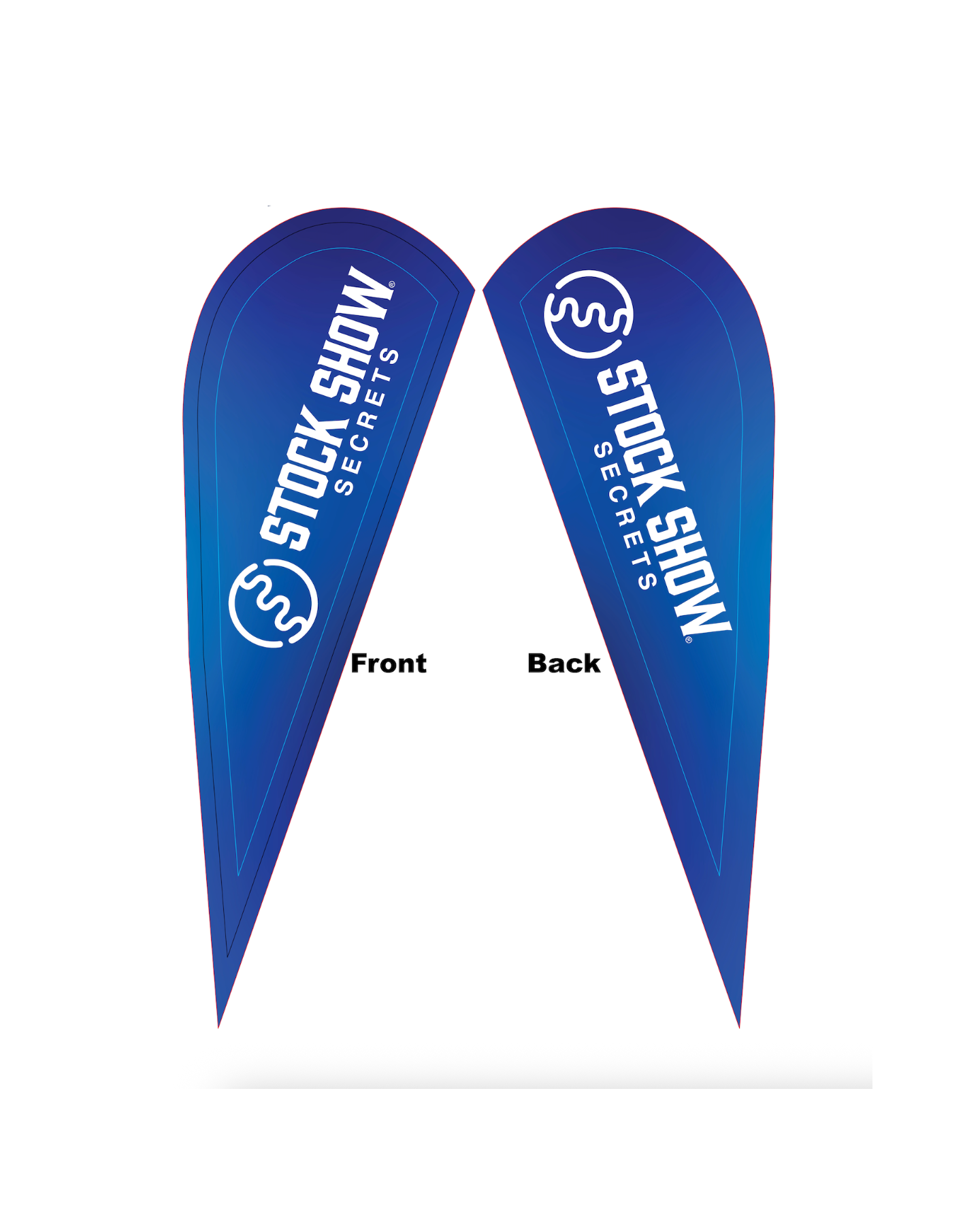 Stock Show Secrets Teardrop Flag (SSS)