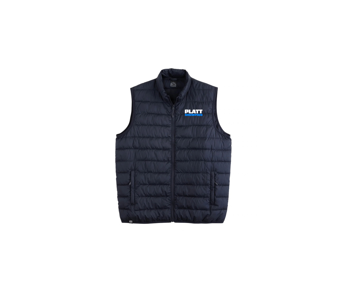 Navy Insulated Puffer Vest - Adult (Platt)