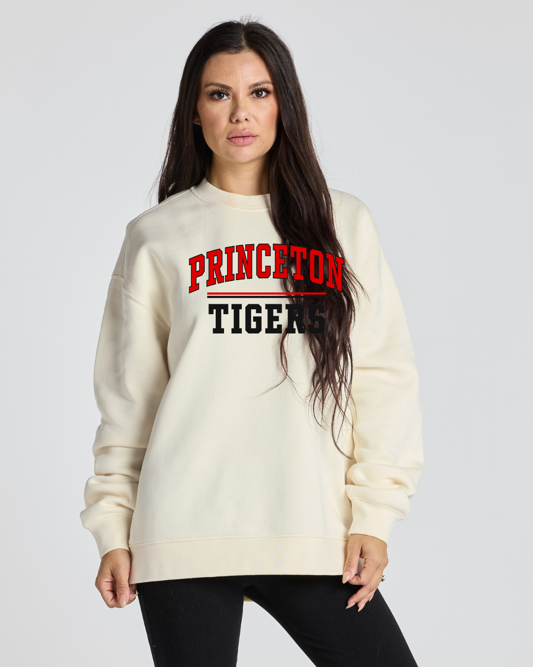 Unisex Blueprint Oversized Sweatshirt {Princeton Tigers}
