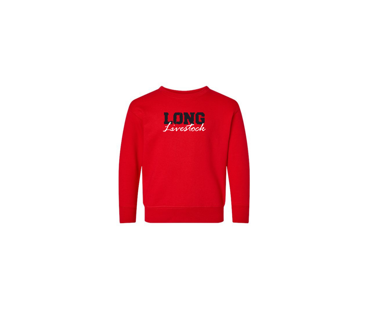Toddler Fleece Crewneck Sweatshirt- Toddler (Long)