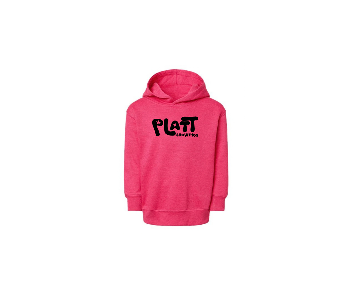 Pink Toddler Pullover Fleece Hoodie - Toddler (Platt)