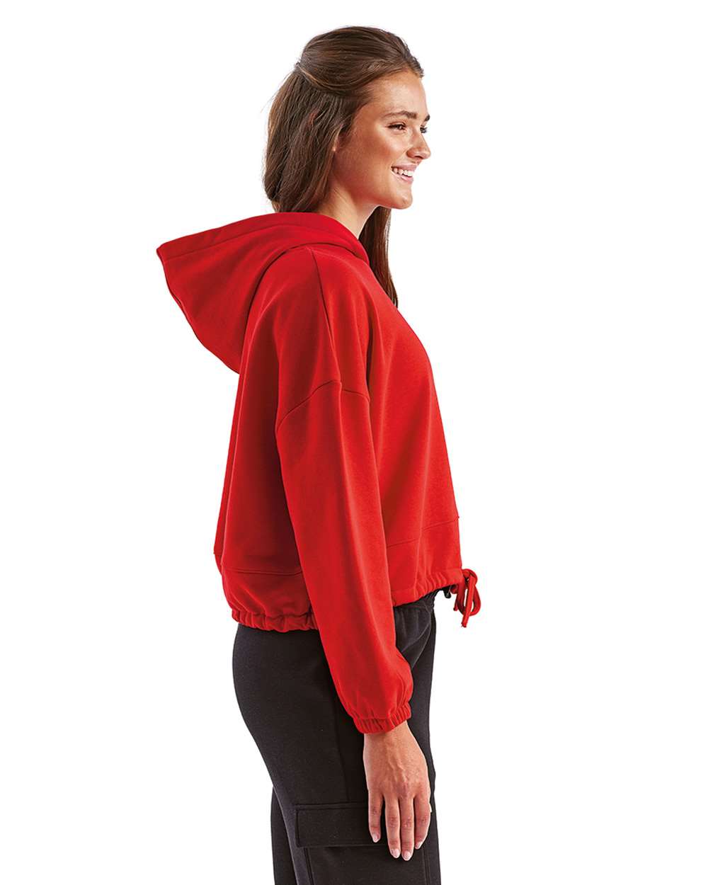 Team Edition Women's Cropped Maria Hoodie {Tiger Basketball}