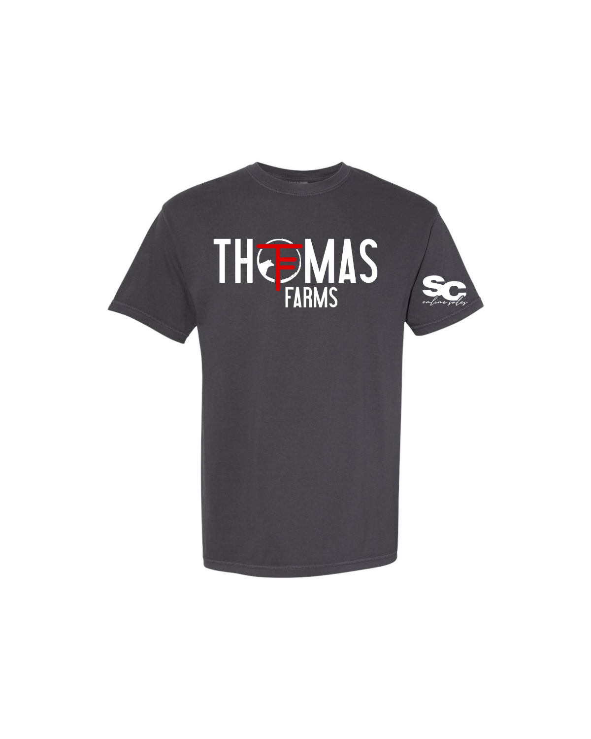 Garment-Dyed T-Shirt - Adult & Youth (Thomas Farms)