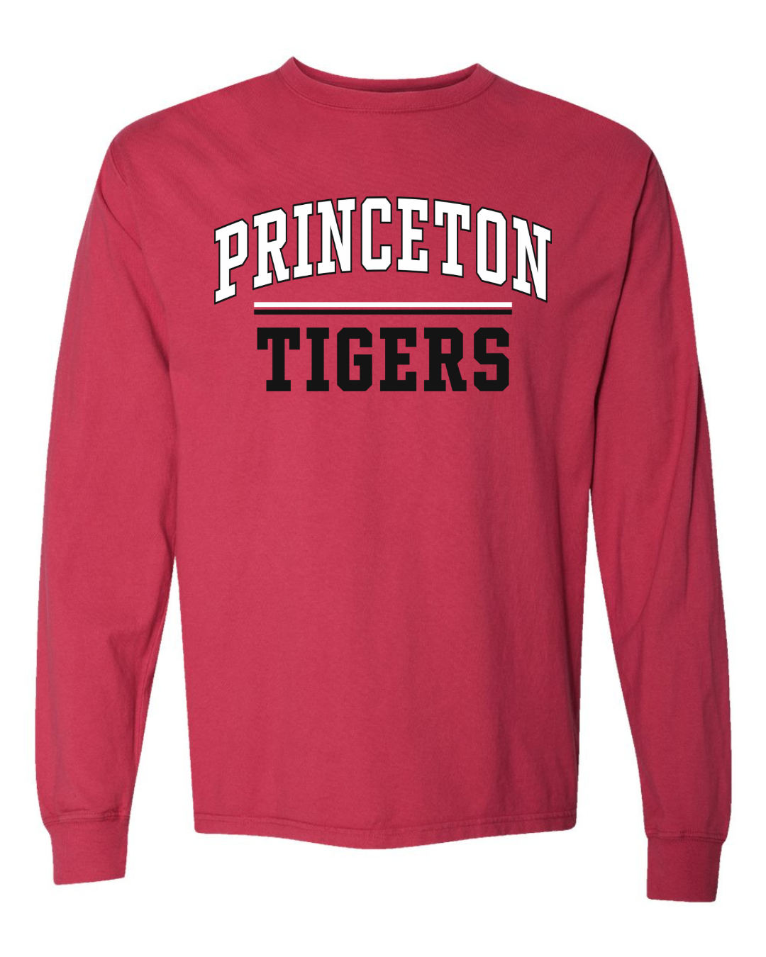 Garment Wash Long Sleeve {Princeton Tigers}