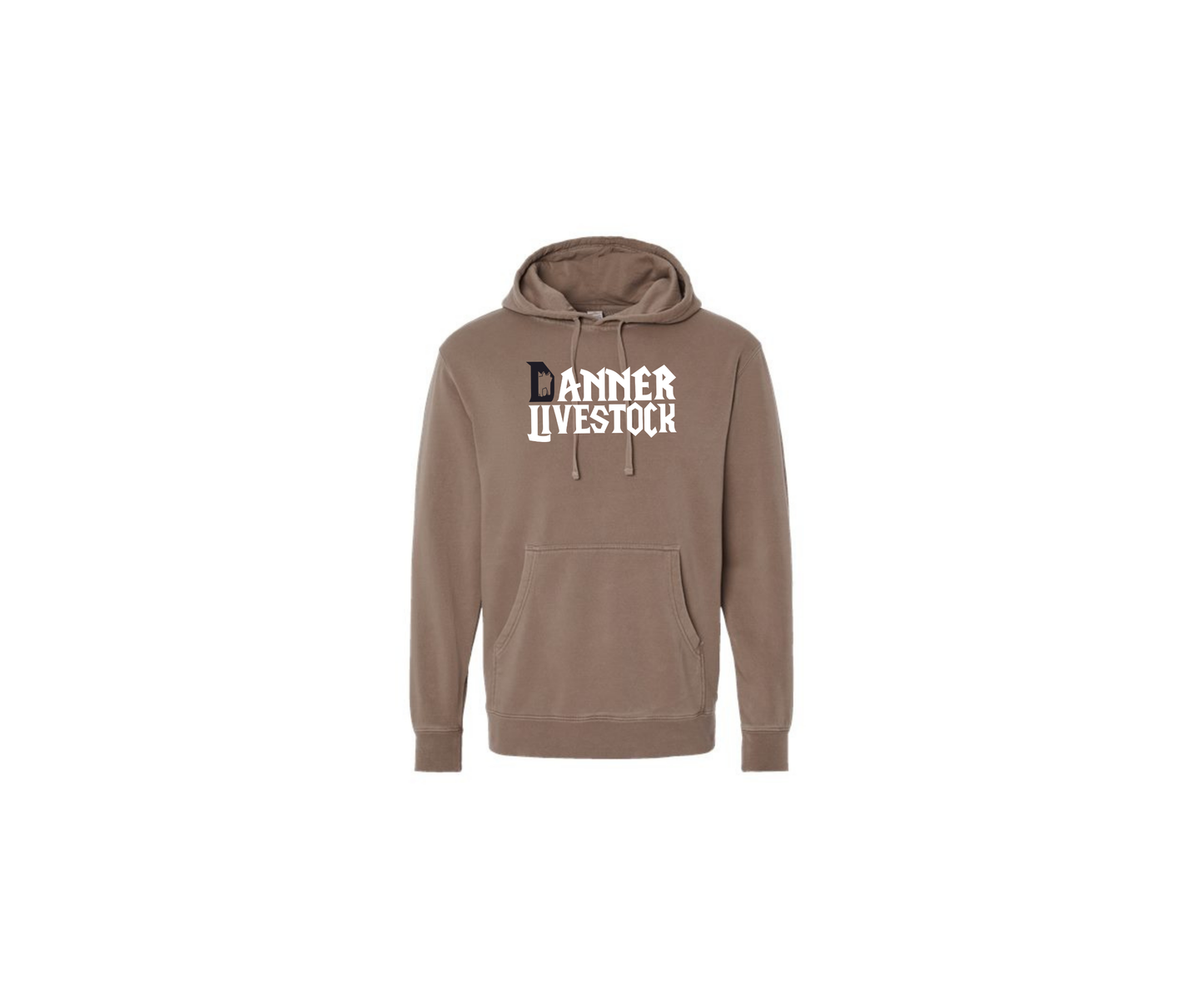 Unisex Pigment-Dyed Hooded Sweatshirt - Adult & Youth (Danner)
