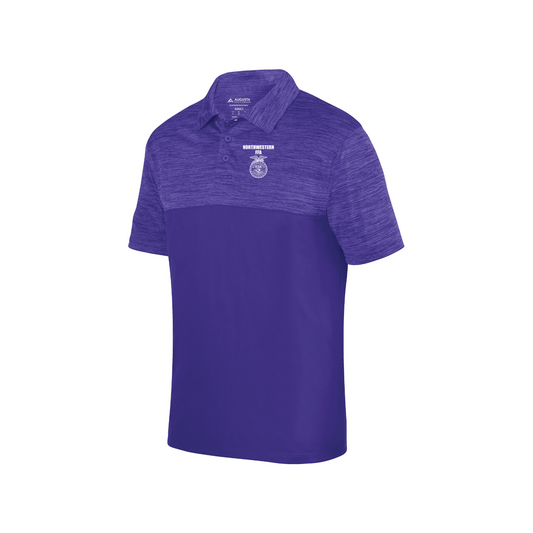 Augusta Heather Polo - Adult (Northwestern)