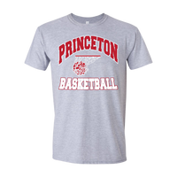 Retro Basketball Gildan Softstyle Tee {Princeton}