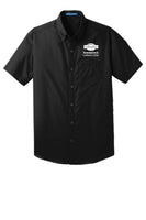 Short Sleeve Carefree Poplin Shirt- Adult (Farmstead)