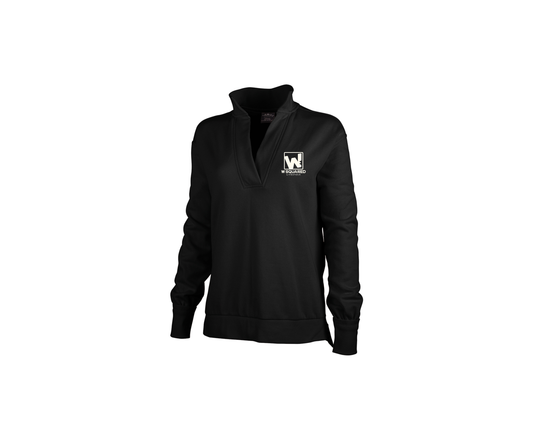 Ladies V Neck Sweatshirt - Ladies (W Squared)