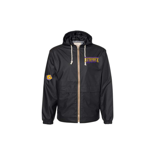 Vintage Hooded Rain Jacket - Adult (WIU)