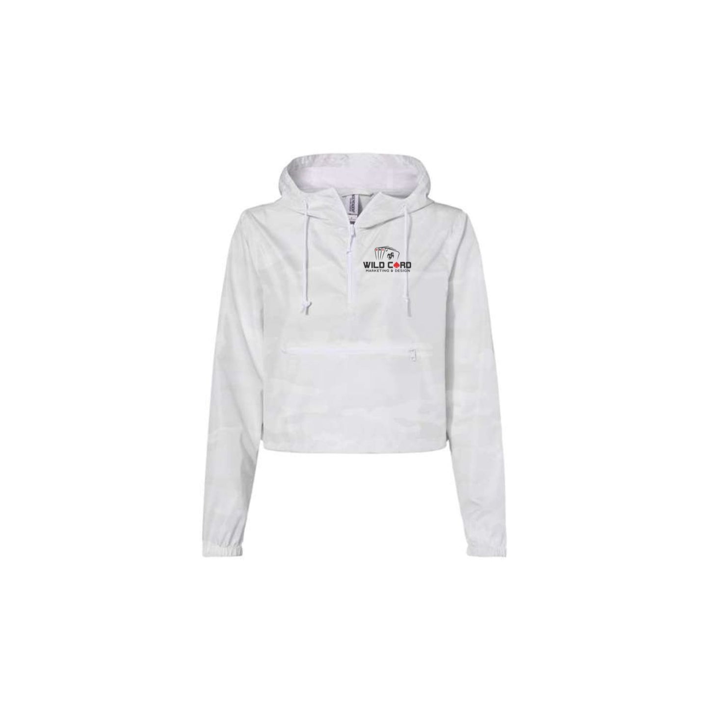 Ladies Cropped Windbreaker - Ladies (Wild Card)
