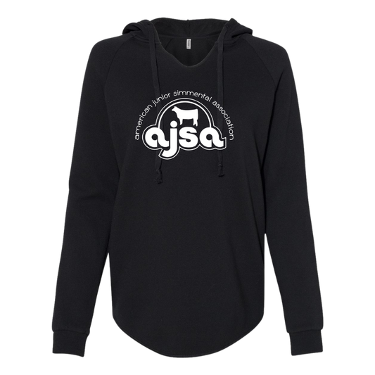 Lightweight California Wave Wash Hoodie - Ladies Only {AJSA}