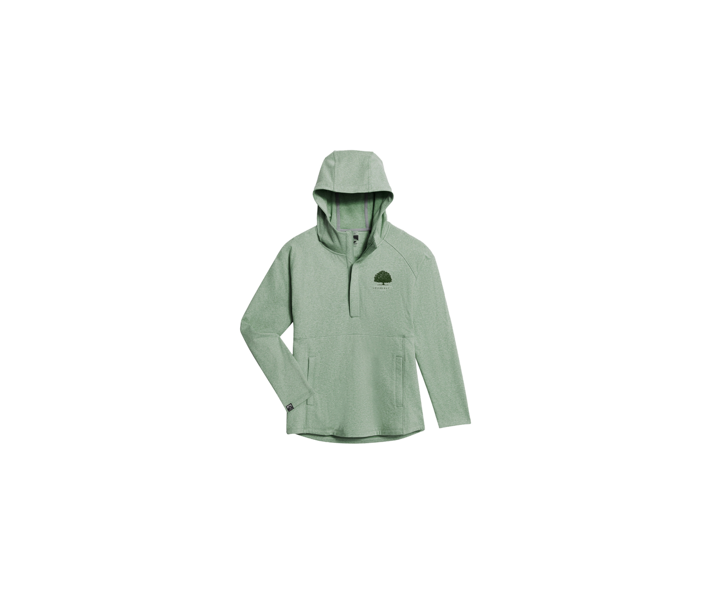 Ladies Super Soft Midweight Hooded Quarter Zip - Ladies (Boulder)