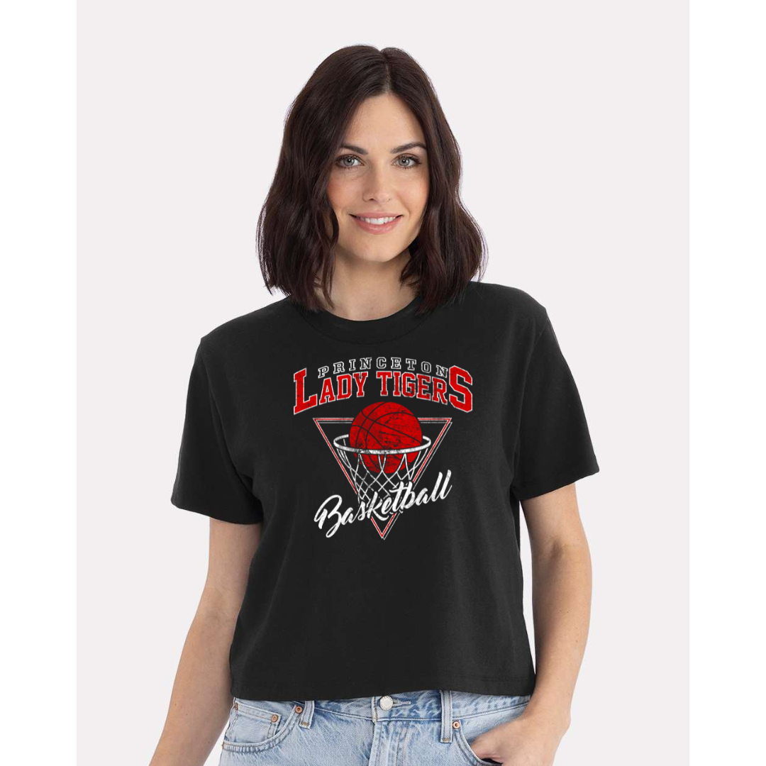 Women's Boxy Tee{Lady Tigers}