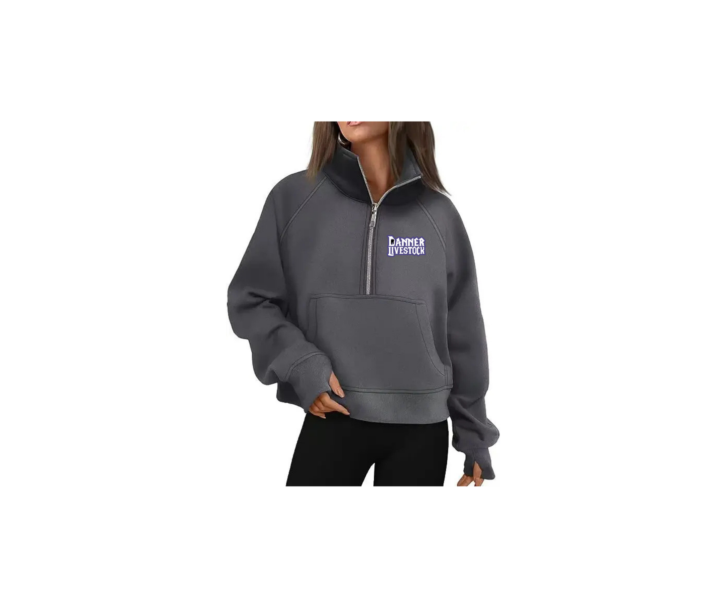 Ladies Half Zip Fleece Pullover (Danner)