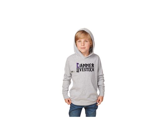 Youth Essential Long Sleeve Hooded Tee - Youth (Danner)