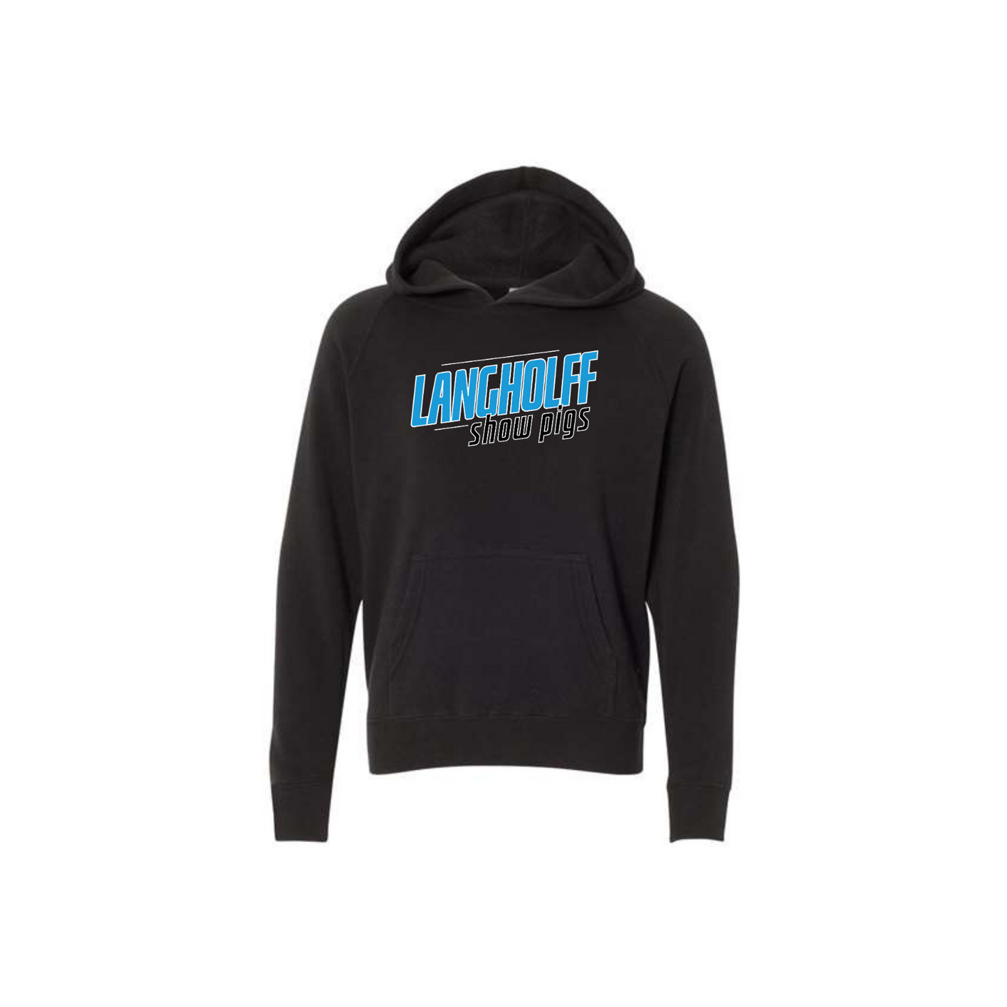 Youth Black Hoodie - Youth (Langholff)