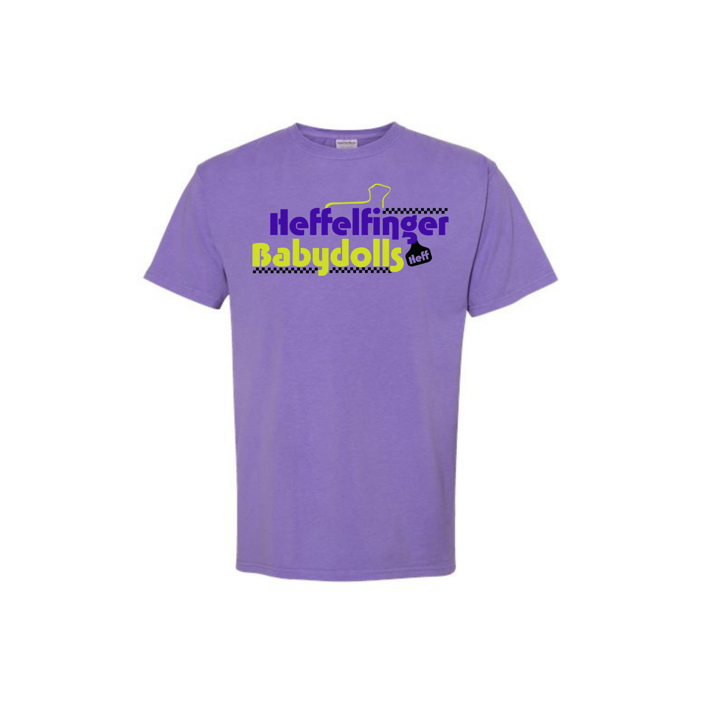 Comfort Colors Garment-Dyed T-Shirt - Heffelfinger Babydolls - Adult & Youth (Heff)