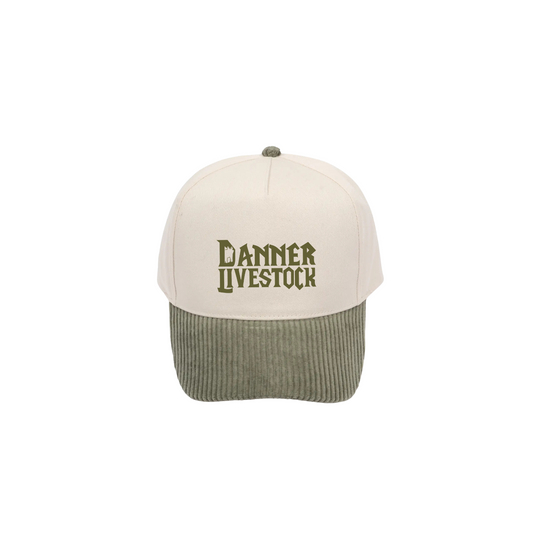 Olive Corduroy Trucker Cap (Danner)