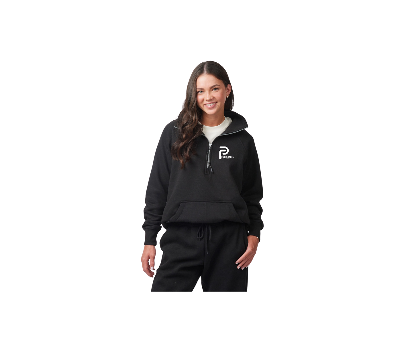 Ladies Boxy Half Zip - Ladies (Pudliner)