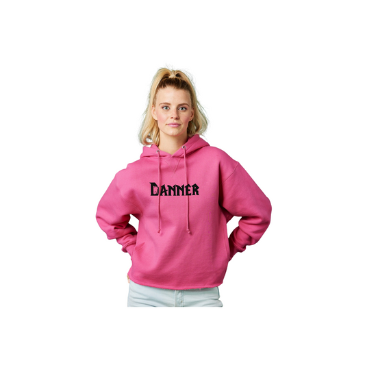 Pink Ladies Heavyweight Boxy Hoodie w/ Embroidery - Ladies (Danner)