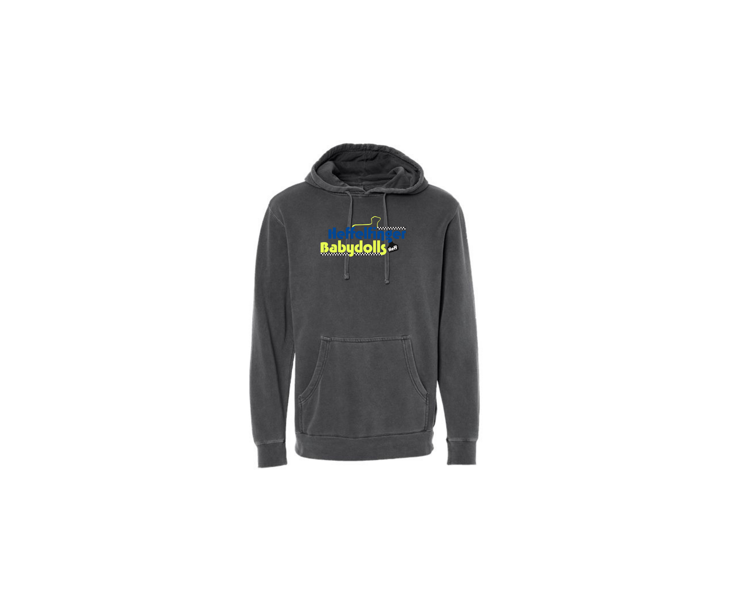 Pigment-Dyed Hooded Sweatshirt - Heffelfinger Babydolls - Adult & Youth (Heff)