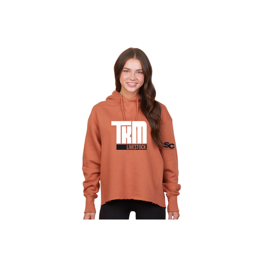 Ladies Cropped Hoodie - Ladies (TKM)