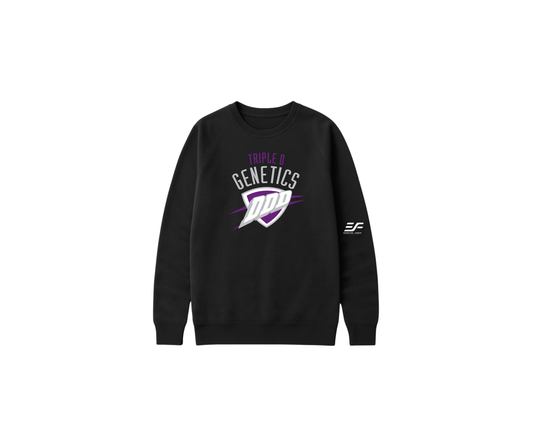 Ladies Midweight Pullover Crewneck- Ladies (Triple D)
