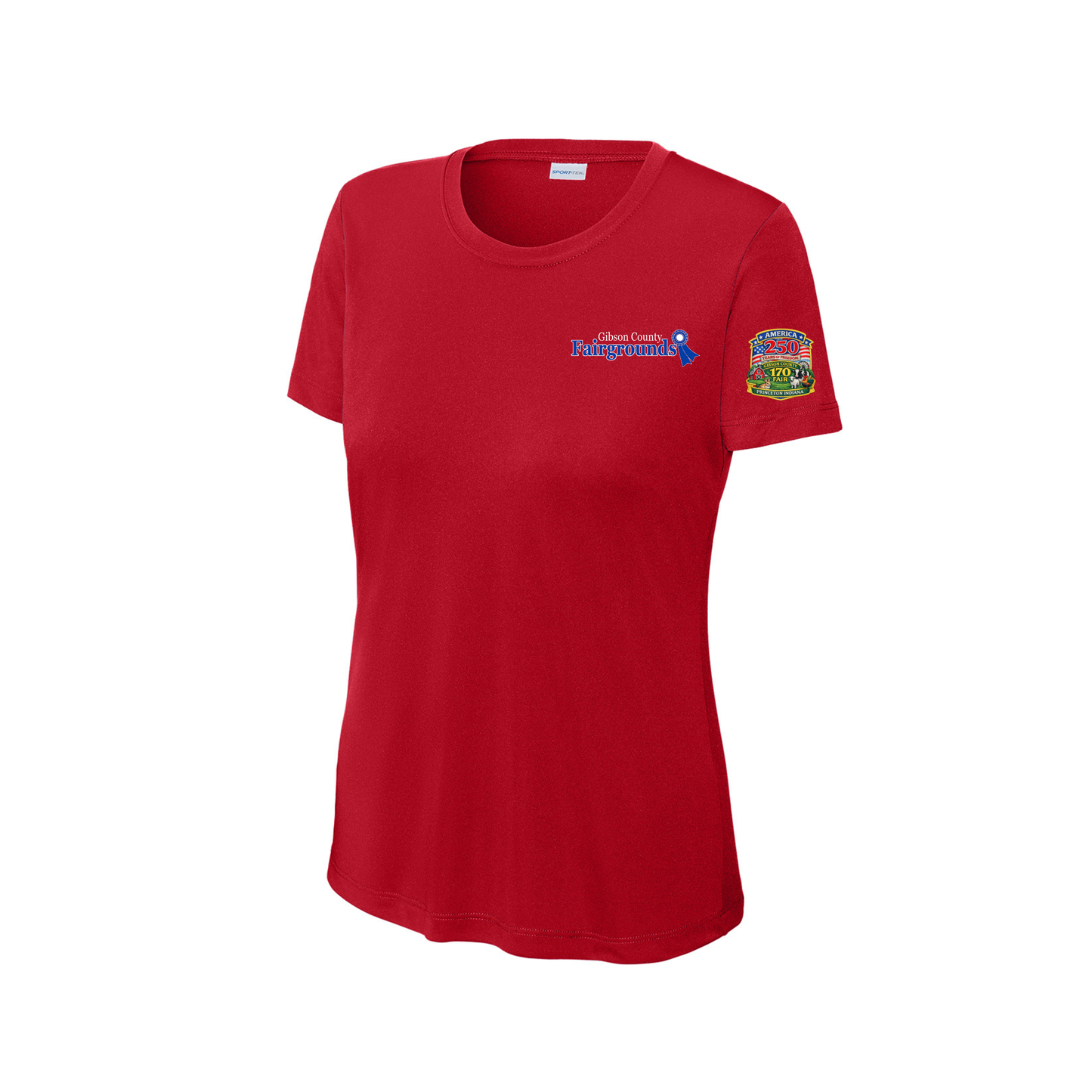 Ladies Dry Fit Tee {Gibson Co Fair}