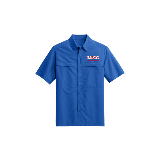 Royal Blue Fishing Shirt - Adult (LLCC)
