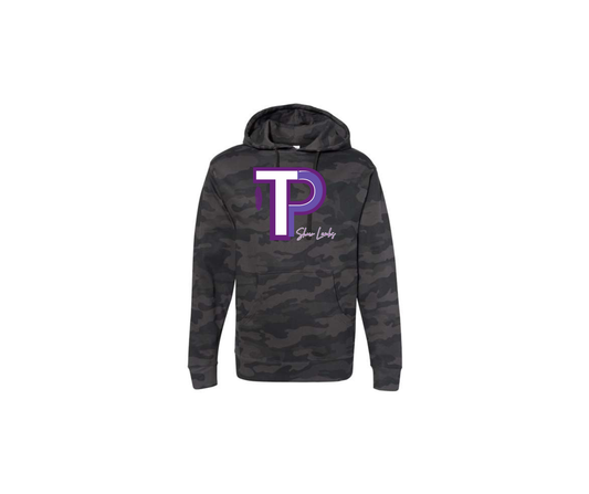 Black Camo Midweight Hoodie - Adult & Youth (TP)