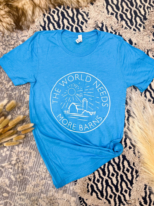 4th of July Bright Royal Blue Short Sleeve - Adult & Youth (More Barns)