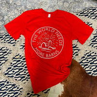 Poppy Bella Triblend Tee - More Barns (Adult)