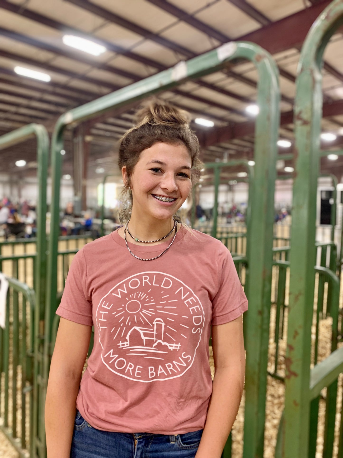 Bella Canvas Triblend Mauve Short Sleeve - Adult (More Barns)
